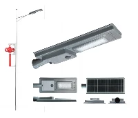 Poate fi folosită o lampă solară integrată pentru iluminatul creșterii plante...