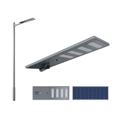 Lumina de stradă solară de 120 watt